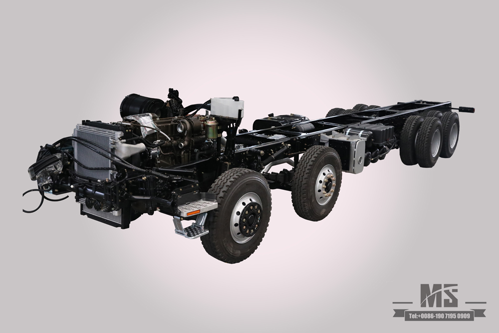 420-horsepower Four-axle Type III Chassis Completed