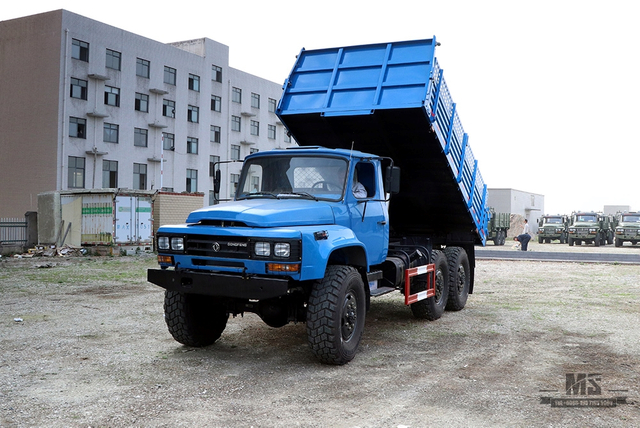 190 hp Dongfeng Six Wheel Drive EQ2100 Tipper Truck_6×6 Classic 5T Pointed Head Off-road Dump Truck Vehicle for sale_Dongfeng 6WD 245 Export Special Vehicle