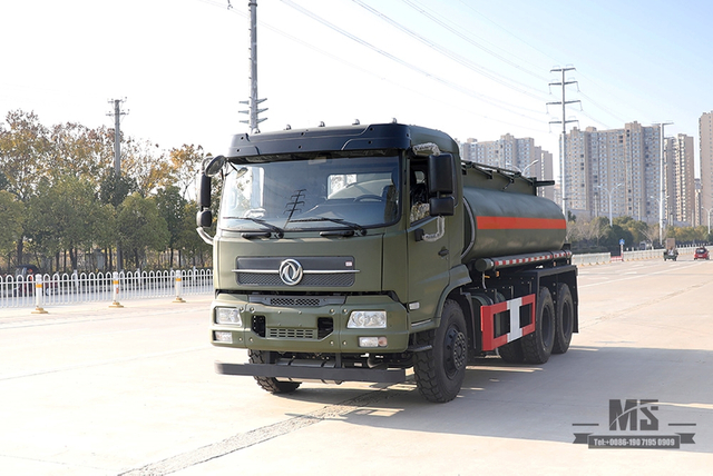10m³ Feul Tanker 210hp Dongfeng Tanker Truck_6*4 Tianjin Cab Oil Tanker for Sale_6×4 Tanker Lorry Export Special Vehicle
