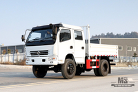Dongfeng Four Wheel Drive Light Cargo Truck_4*4 Double Row Small Transport Truck_Dongfeng 4WD Export Special Truck