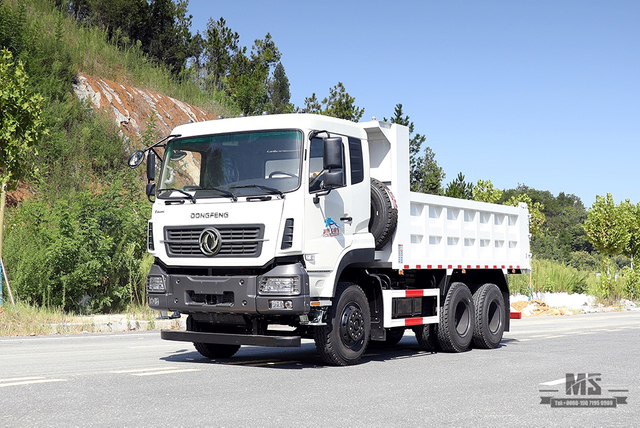 280hp Dongfeng Heavy Duty Dump Truck 6*4 Off Road Tipper Truck_Dongfeng 6x4 Flathead Row Half Mining Construction Truck_Export Special Vehicle