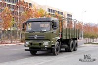 210hp Dongfeng 6*4 Off Road Truck _Dongfeng 6x4 Flathead One-and-a-half Cargo Truck With tarpaulin pole_Export Special Vehicle