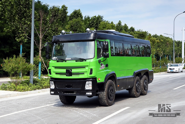 27-seat Bus Dongfeng Six Drive Off-road Bus_6*6 All-drive County Bus_260hp Modified Bus Export Special Vehicle