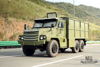 Dongfeng Six Wheel Drive Protective Box Truck_ 6×6 Pointed Head Off-Road Cargo Vehicle_Van Truck Transportation Truck_Dongfeng AWD Export Special Purpose Vehicle