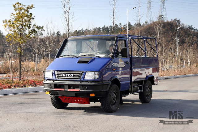 113hp Iveco Four Wheel Drive Truck_4*4 Small Off Road Iveco Short Head 4×4 Light Truck _4WD Export Special Vehicle