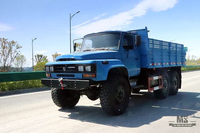 210 hp Dongfeng Six Wheel Drive Dump Truck _6×6 EQ2100 5T Pointed Head Off-road Tipper Truck for sale_Dongfeng 6WD 245 Export Special Vehicle