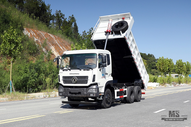 Dongfeng 6*4 280hp Dump Truck Off Road Tipper Truck_Dongfeng 6x4 Heavy Duty Flathead Row Half Mining Construction Truck_Export Special Vehicle