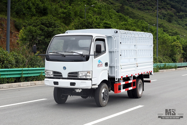 Dongfeng 4*4 Light Truck Grate Transport Truck _Dongfeng Four Wheel Drive Single Row Cab Warehouse Truck_Box Stake Truck For Sale_Export Special Truck