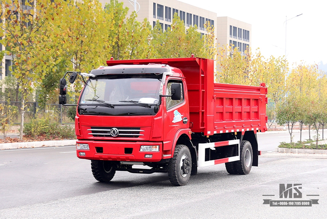 Dongfeng 4×2 Light Dump Truck 160HP Small Tipper Truck_Left/Right Hand 5T Single Row Micro Truck Conversion Manufacturer_Export Special Truck