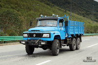 170 hp Dongfeng Six-wheel drive EQ2082_6*6 Single Row Pointed Head Off-road Special Truck_240 Transport Vehicle_6×6 pointed 25Y Truck Export Special Vehicle