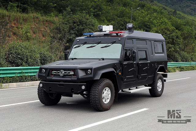 Dongfeng Warrior M50 double row van_four-wheel drive mobile command vehicle police patrol car_4*4 Warrior modified Export Special Vehicle