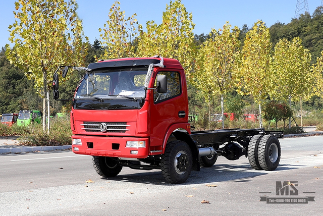 4×2 160HP Small Truck Chassis_Left/Right Hand Micro Truck Chassis Conversion Manufacturer_Dongfeng Export Special Light Truck Chassis