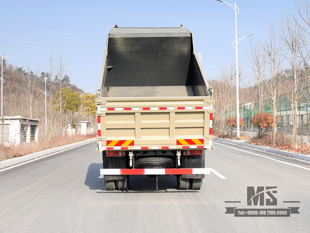 Four wheel Drive 170hp Dump Truck_Dongfeng 4*4 Camel Grey Tipper Truck Pointed Head Single Row Mining Trucks For Sale_Export Special Vehicle