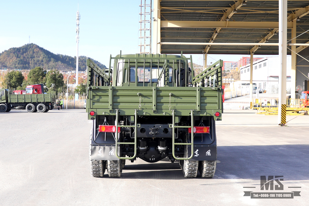 6x4 Dongfeng off-road truck_210 hp Flathead Row Half Cab Modification Transport truck_Dongfeng Cargo Truck Export Special Vehicle