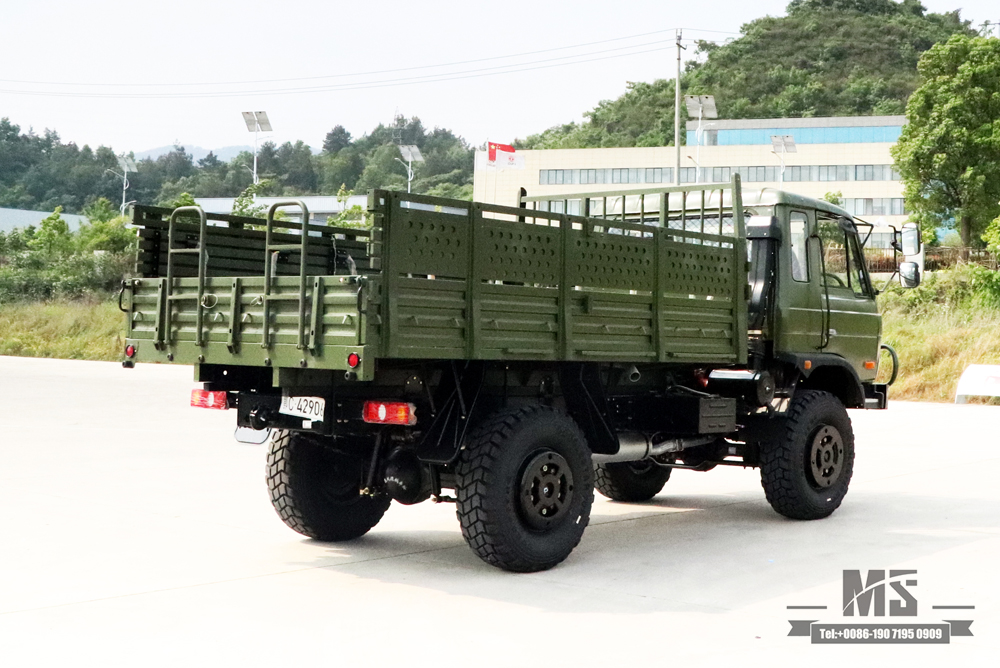 4*4 Dongfeng 2070 Off Road Truck_ 190hp One and a half 153 Cab Transport Truck for Sale_Dongfeng Four wheel Drive Export Special Vehicle