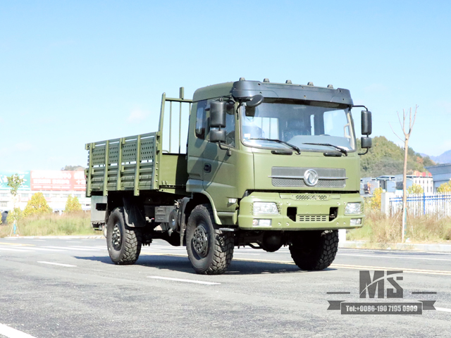 Dongfeng 4X4 Off Road Truck_2070 Flathead Cab Transportation Truck_Four-wheel Drive Export Special Vehicle