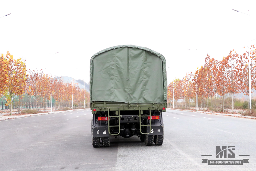 6x4 210 hp Dongfeng off-road truck_ Flathead Row Half Cab Transport truck Cargo Truck For sale_Dongfeng Export Special Vehicle