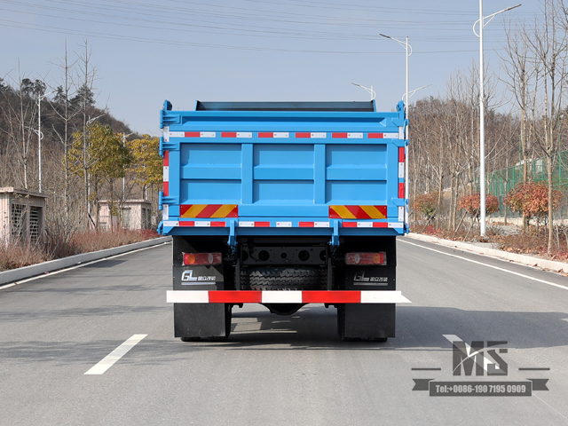 Blue 170hp Dongfeng 4*4 Tipper Truck_Single Row Pointed Head Dump Truck Mining Trucks Conversion Manufacturer_Export Special Vehicle
