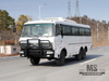 Dongfeng Six-wheel Drive Off Road Bus 190 hp 6*6 Manual Six-speed Bus with Bumper Dongfeng Bus for sale _Conversion Manufacturer Export Special Vehicle