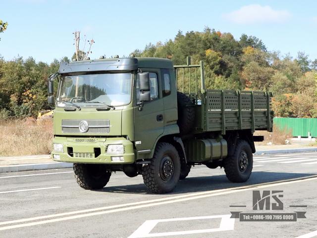 Dongfeng 4X4 Off Road Truck_2070 Flathead Cab Transportation Truck_Four-wheel Drive Export Special Vehicle