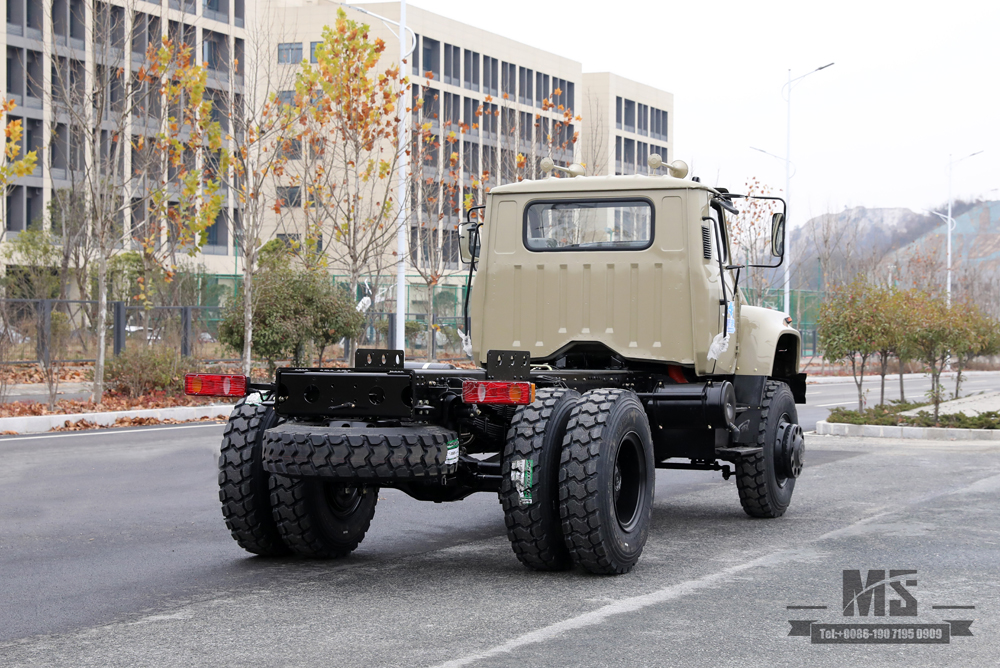 240hp Dongfeng Four-wheel Drive Off-road Vehicle Chassis_Long Head Cab Truck Chassis_4*4 Customised Export Special Purpose Vehicle Chassis