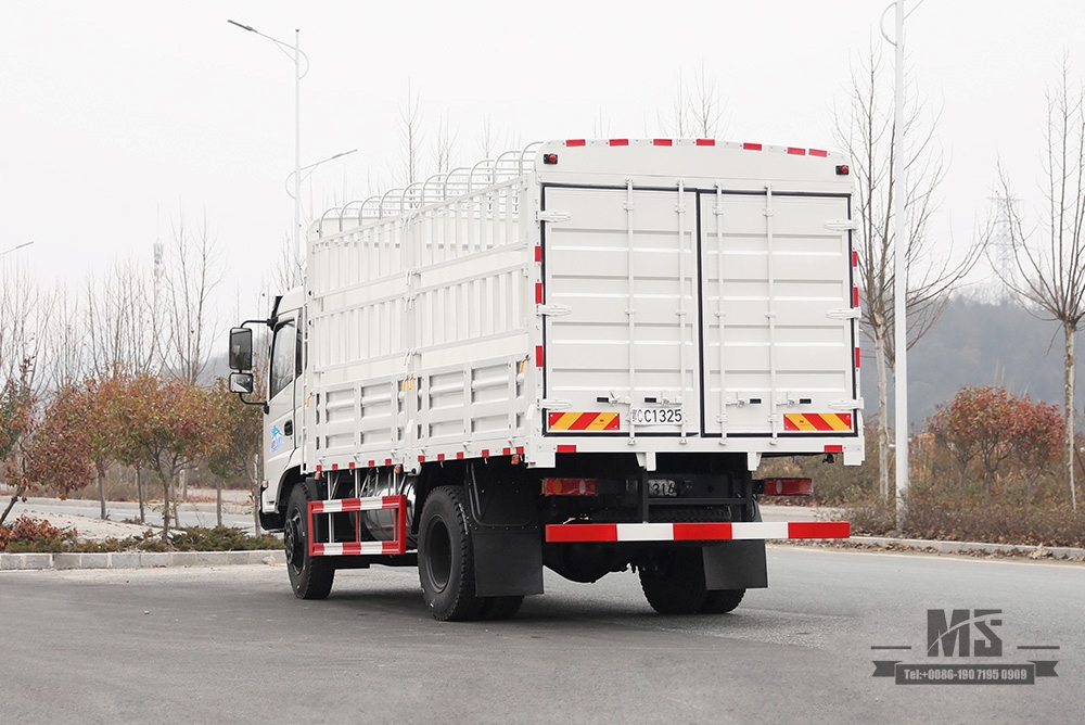 Dongfeng 4*2 Grate Transport Truck _Dongfeng 210 HP Flat Head Commercial Vehicle_Dongfeng Convertible Truck For Sale_Export Special Truck