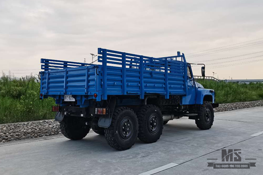 170 hp Dongfeng EQ2082_Six-wheel drive Off-road Special Truck_Double Glass Single Row 240 Transport Vehicle_6×6 pointed 25Y Truck Export Special Vehicle