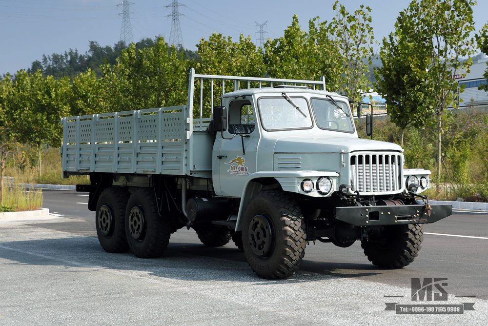 Dongfeng 3.5T Three Axle EQ2100 Six Wheel Drive Off Road Truck_6*6 Pointed Head Single Row Cargo Truck Transportation Truck for sale_Export Special Vehicle