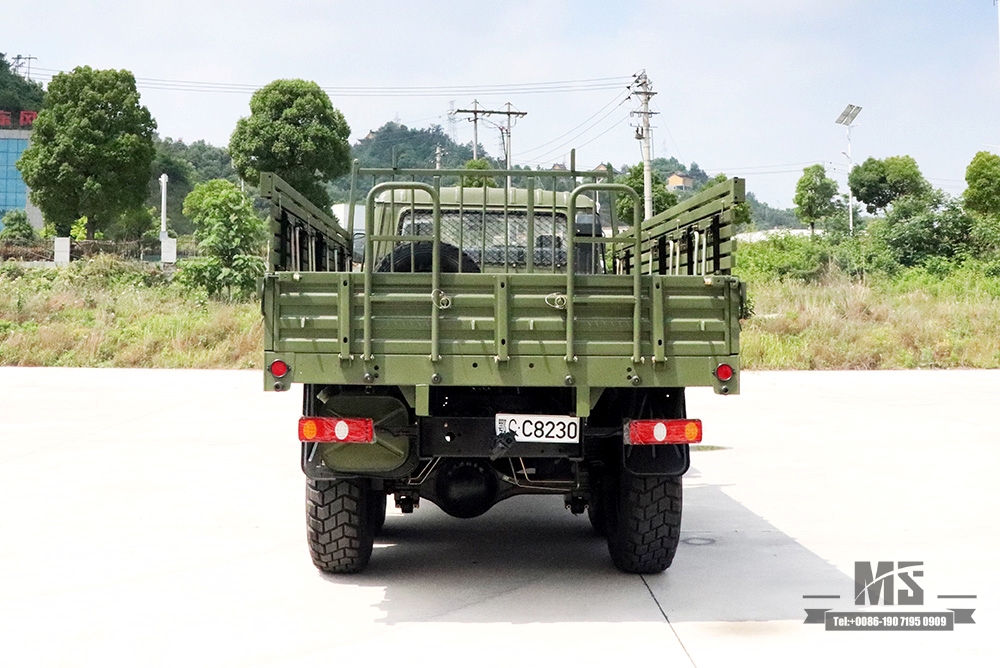 Dongfeng Six Wheel Drive EQ2102 Off Road Truck_6×6 Army Green Double Row 153 Cab Cargo Truck 6WD Transportation Truck For Sale_Export Special Vehicle