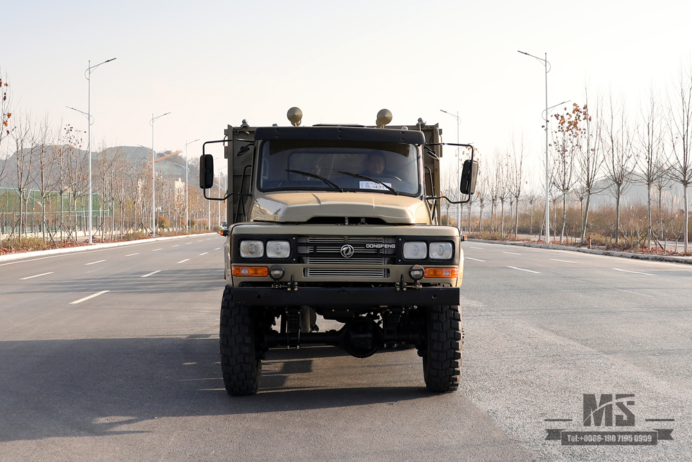 Dongfeng EQ240 Off-road Truck_China Second Automobile Group’s classic pointed Truck_Six-wheel drive 170 horsepower truck configuration