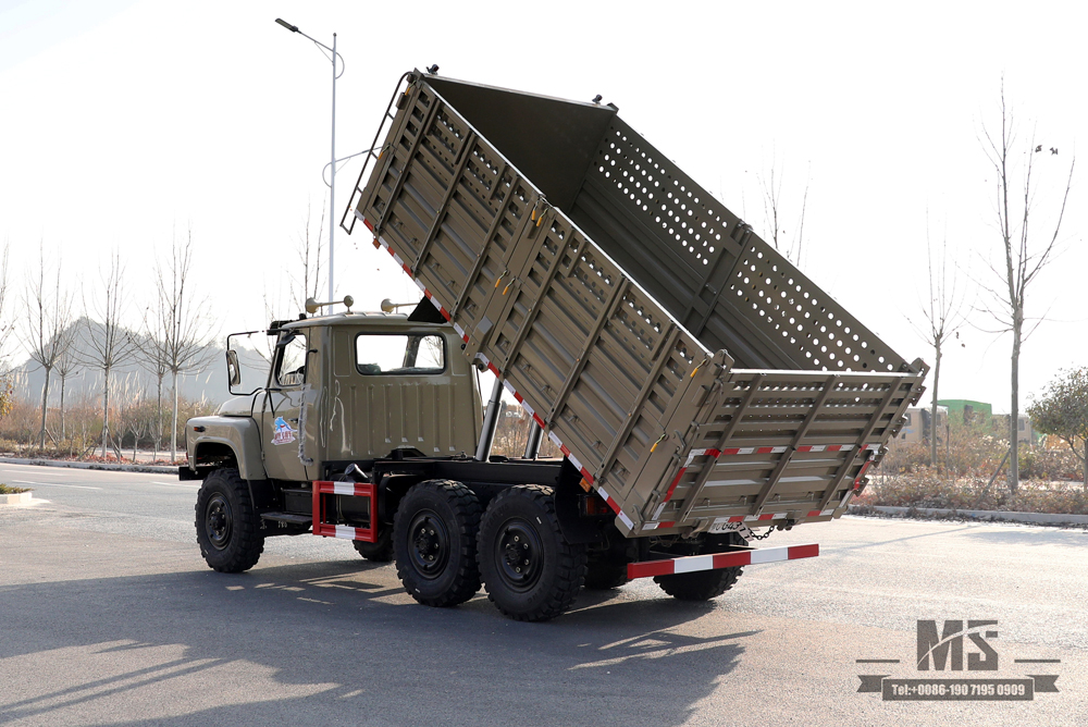 Dongfeng 6*6 EQ240 Off-road Truck_China Second Automobile Group’s classic EQ2082 pointed Truck_Six-wheel drive 170 horsepower truck configuration