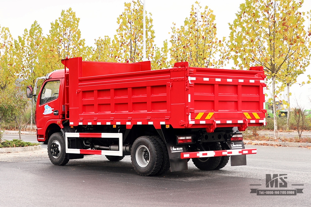 Dongfeng 4×2 Light Dump Truck 160HP Small Tipper Truck_Left/Right Hand 5T Single Row Micro Truck Conversion Manufacturer_Export Special Truck