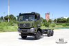 340hp Dongfeng 6×6 Chassis_Six wheel Drive Flat Head One and a Half Row Chassis Cargo Truck Chassis_6*6 Export Special Vehicle