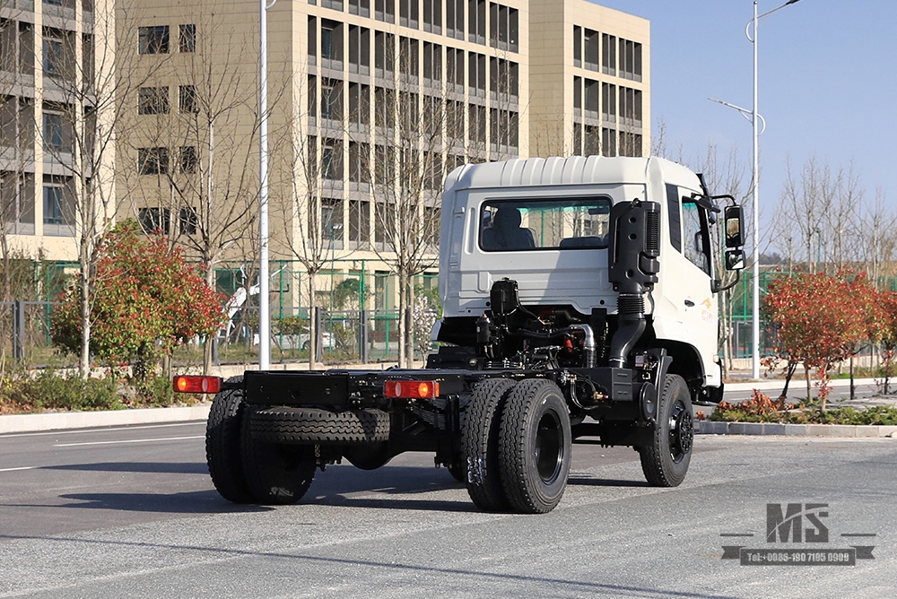 170hp Dongfeng Four Wheel Drive Refrigerated Truck Chassis_4WD Flathead Reefer Truck Chassis Export Special Vehicle Chassis_4*4 Truck Chassis Modification Manufacturer