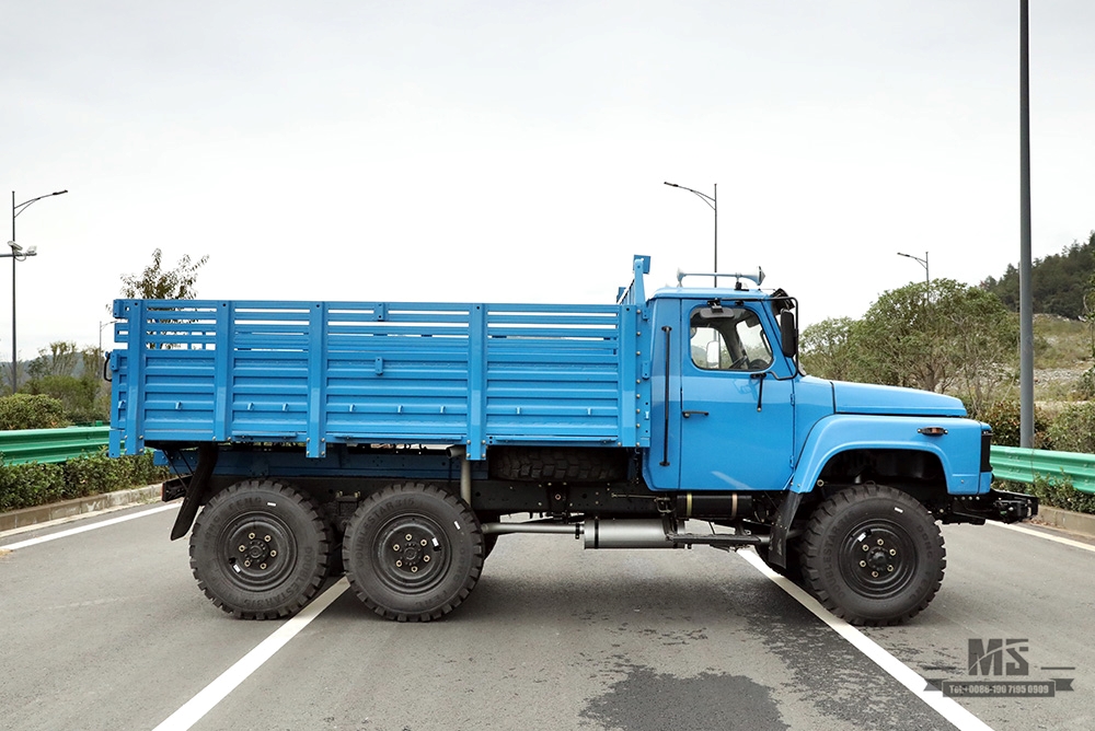 170 hp Dongfeng Six-wheel drive EQ2082_6*6 Single Row Pointed Head Off-road Special Truck_240 Transport Vehicle_6×6 pointed 25Y Truck Export Special Vehicle