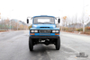 Dongfeng Four Wheel Drive Tipper Truck Chassis _170hp Blue 4*4 Single Row Pointed Head Dump Truck Chassis Mining Trucks Chassis_Export Special Vehicle