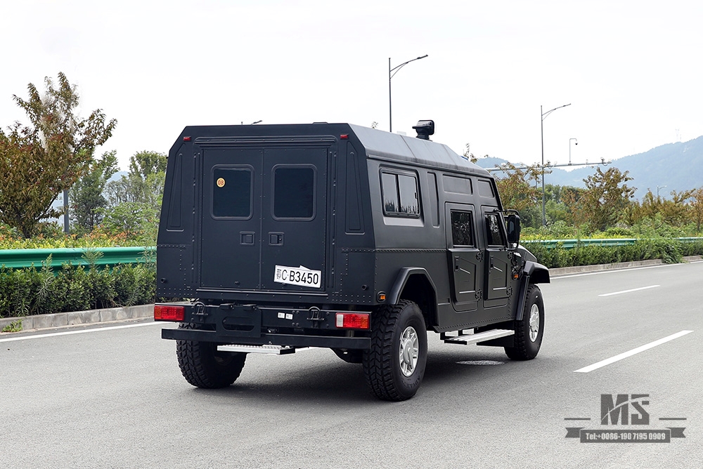 Dongfeng Warrior M50 double row van_four-wheel drive mobile command vehicle police patrol car_4*4 Warrior modified Export Special Vehicle