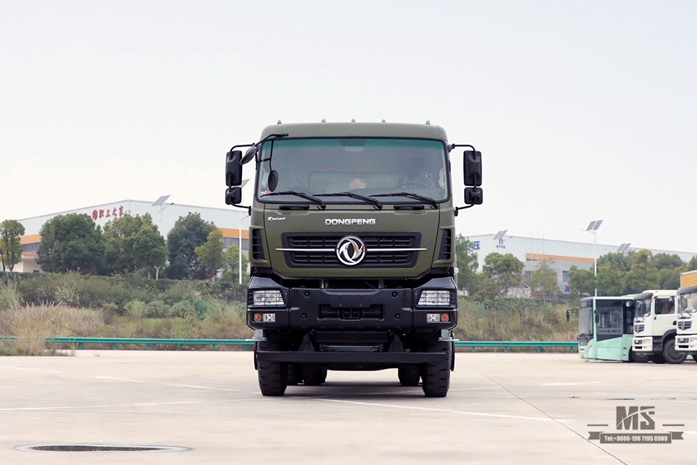 Dongfeng 6*4 Off Road Truck_Dongfeng 375hp 6x4 Off-road Flathead Row Half Truck_Export Special Vehicle