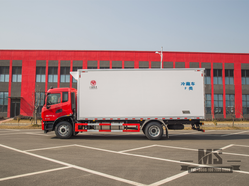 Dongfeng Tianjin KR F-class refrigerated trucks | fresh frozen transport trucks | cold chain trucks | seafood transport trucks