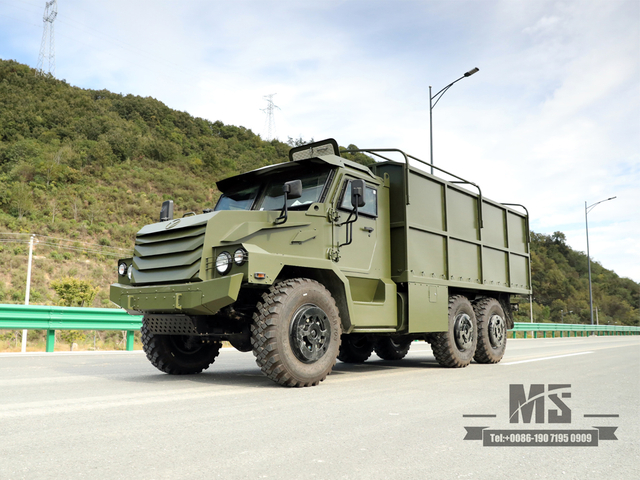 Six Wheel Drive Protective Transport Truck | cargo truck | Chinese cargo truck.