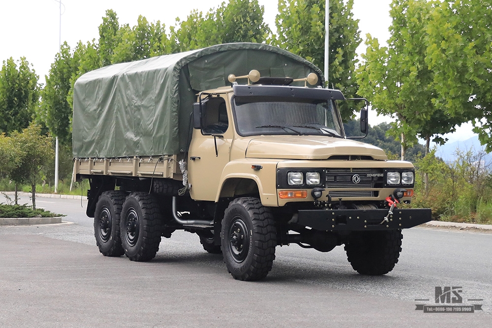 6×6 Dongfeng Camel Gray EQ2082 _170 hp EQ2082 Six-wheel drive Off-road Special Truck_240 Transport Vehicle_Export Special Vehicle