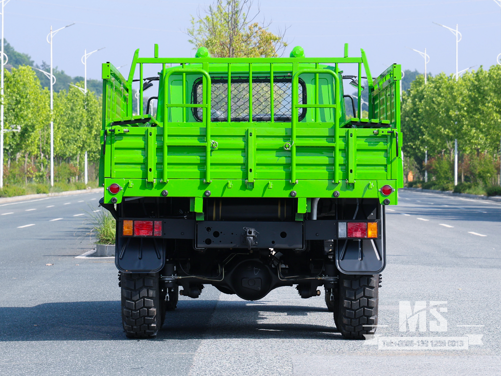6X6 Dongfeng Turquoise EQ2082 SingleRow Cab Trucks 6WD Off-road Trucks