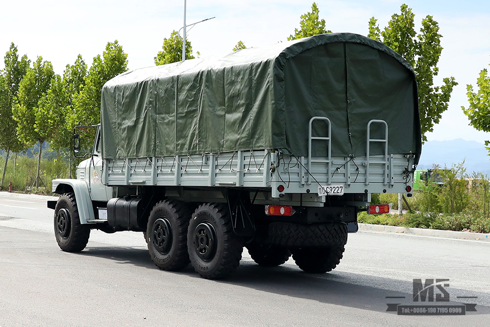 6*6 Dongfeng EQ2100 Off Road Truck_3.5T Pointed Head Single Row 6WD Cargo Truck Six Wheel Drive Cargo Truck for sale_Export Special Vehicle