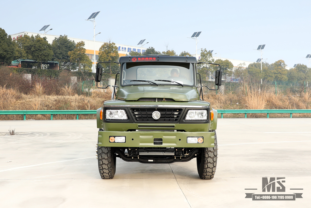 Dongfeng 4*2 Off Road Chassis_210 hp Tip Head Single Row Cargo Truck Chassis for sale_Dongfeng Export Special Vehicle Chassis