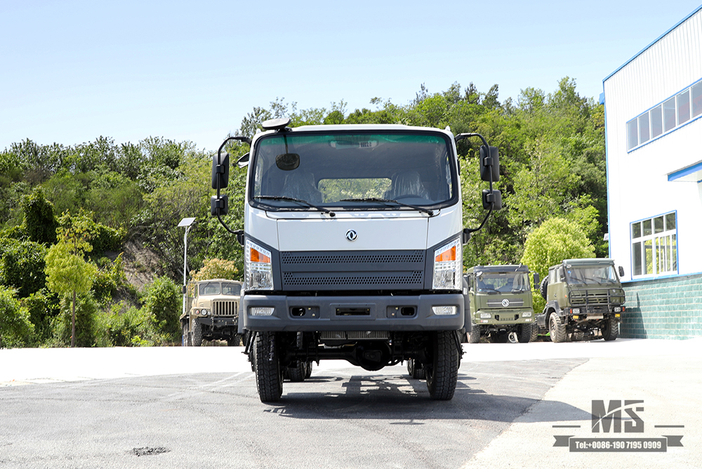 5T 6WD Light Truck Chassis_6*6 260hp Diesel Off-road Truck Chassis_"Bobcat" Dongfeng Six Wheel Drive Truck Chassis for Sale_Export Special Purpose Vehicle
