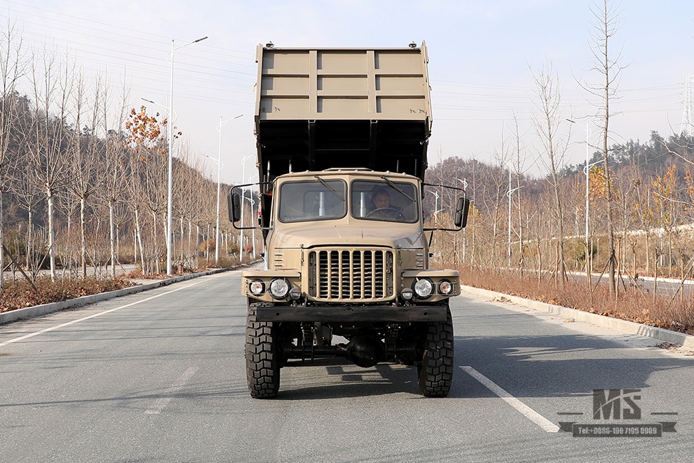 Dongfeng EQ2082 Barn Dump Truck_170 hp Six-wheel Drive Off-road Tipper Truck_6WD 240 2.5T truck_All-wheel Drive 25Y Truck Export Special Vehicle