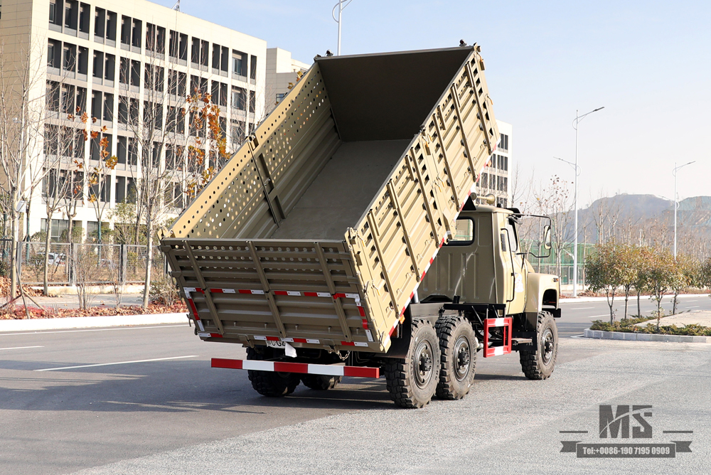 Dongfeng 6*6 EQ240 Off-road Truck_China Second Automobile Group’s classic EQ2082 pointed Truck_Six-wheel drive 170 horsepower truck configuration