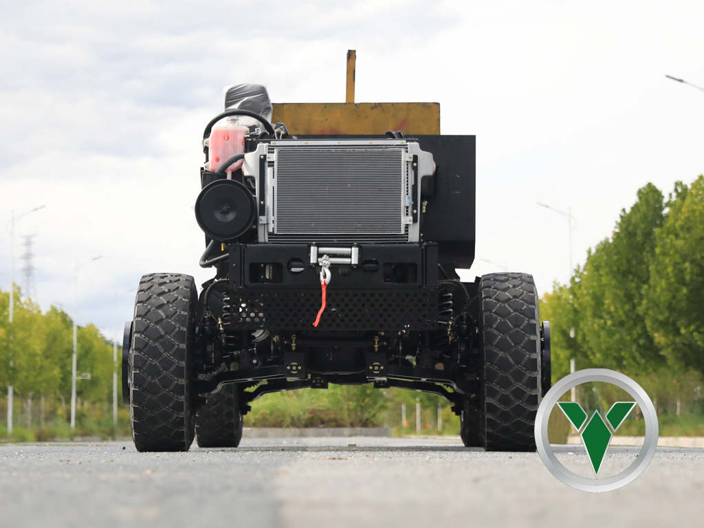 8-Ton 4x4 Chassis with Independent Front Suspection | Unmatched Off-Road Capability & Ride Comfort