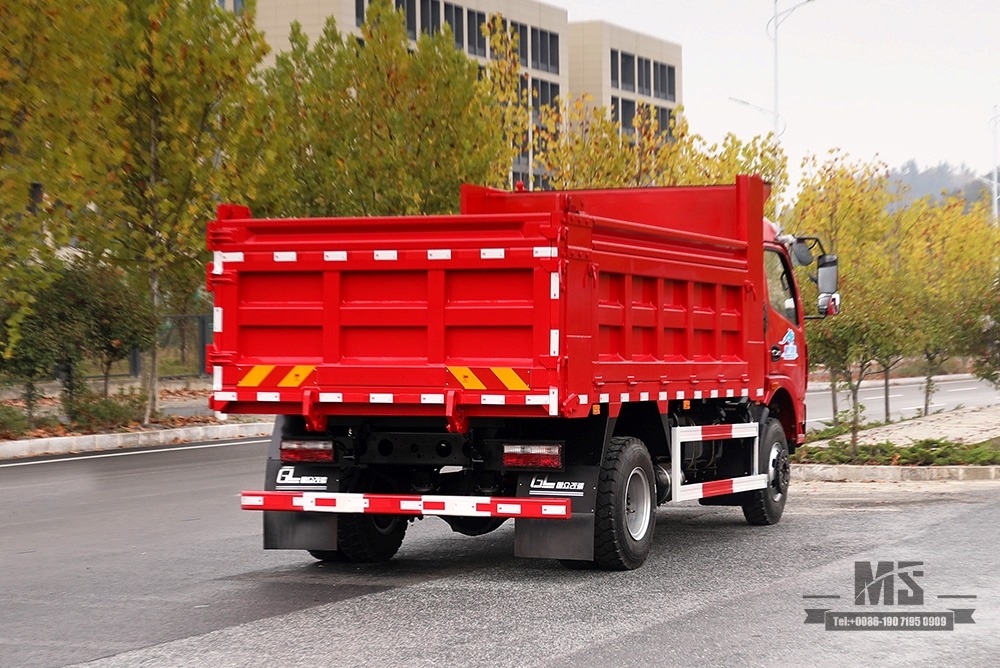 Dongfeng 4×2 Light Dump Truck 160HP Small Tipper Truck_Left/Right Hand 5T Single Row Micro Truck Conversion Manufacturer_Export Special Truck