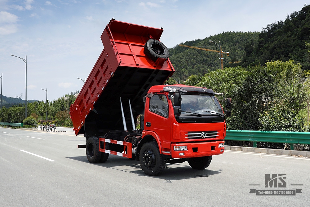 Dongfeng 4×2 160HP Small Tipper Truck Dump Truck_Left/Right Hand Light Truck 5T Single Row Micro Truck_Export Special Truck Conversion Manufacturer